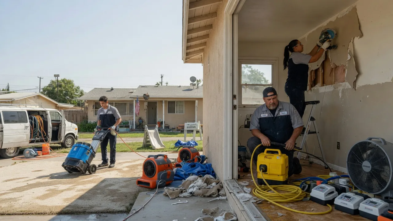 Water Damage Restoration in San Joaquin, CA near me